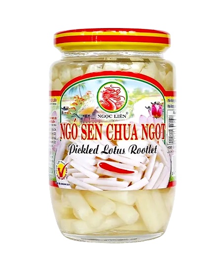 Radici di loto in salamoia - Ngoc Lien 365g.